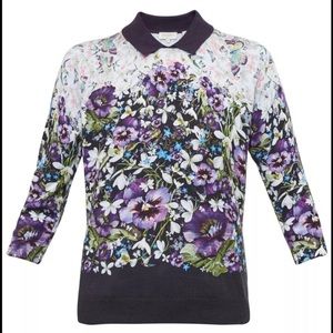 Ted Baker London. BNWT enchantment printed jumper Ted size 3 (small/medium)